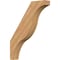 Ekena Millwork 5 1/2"W x 30"D x 38"H Funston Smooth Knee Brace, Western Red Cedar BRC06X30X38FST00SWR - alternate 1